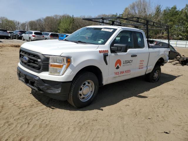 FORD F150 SUPER 2021 with VIN 1FTEX1EP7MFA04417 - Photo from auction
