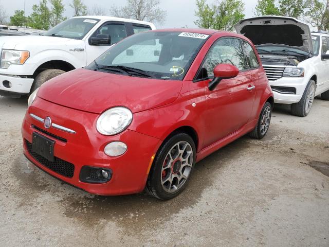 FIAT 500 SPORT 2015 with VIN 3C3CFFBR2FT545353 - Photo from auction