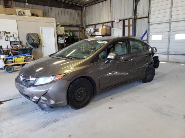 HONDA CIVIC LX 2012 with VIN 2HGFB2F50CH578054 - Photo from auction