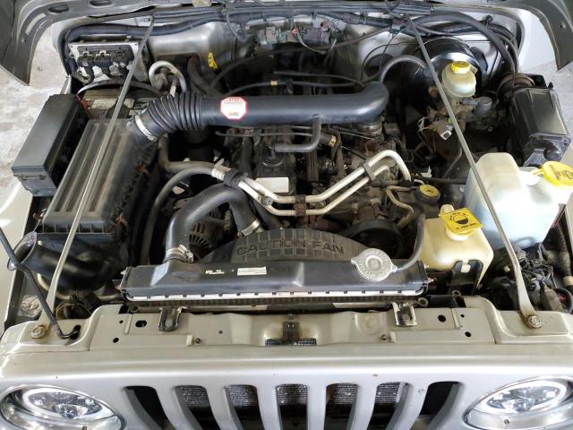 Photo 11 from auction – 2000 JEEP WRANGLER / with VIN 1J4FA49S3YP733451