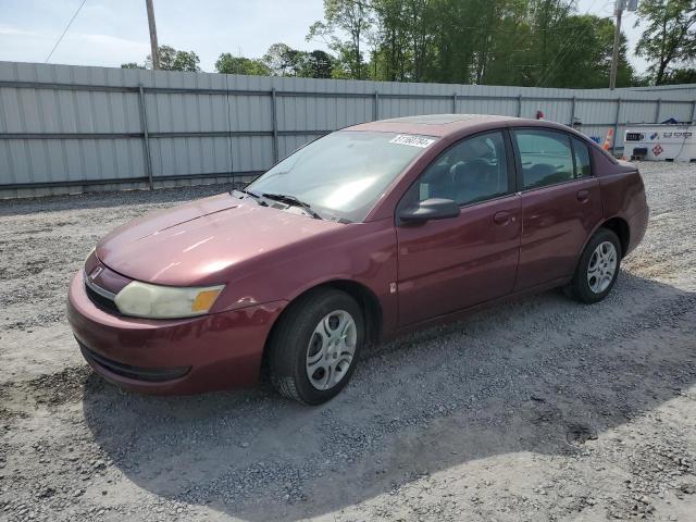 SATURN ION LEVEL 2003 with VIN 1G8AJ52F03Z166027 - Photo from auction