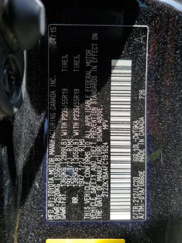 Photo 14 from auction – 2015 LEXUS RX 350 with VIN 2T2ZK1BA4FC191624