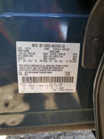 Photo 14 from auction – 2016 FORD EDGE TITAN with VIN 2FMPK4K85GBB61404