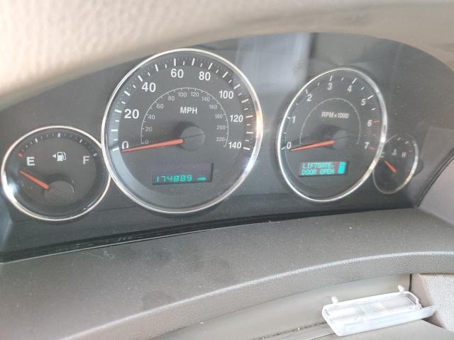 Photo 9 from auction – 2007 JEEP GRAND CHER with VIN 1J8GR48K87C642940
