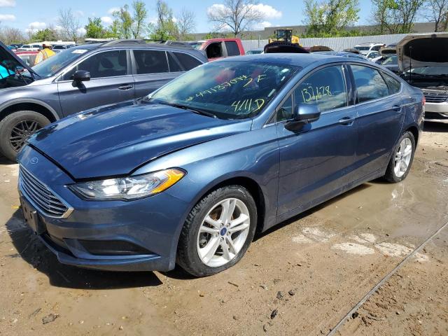 FORD FUSION SE 2018 with VIN 3FA6P0H7XJR129488 - Photo from auction