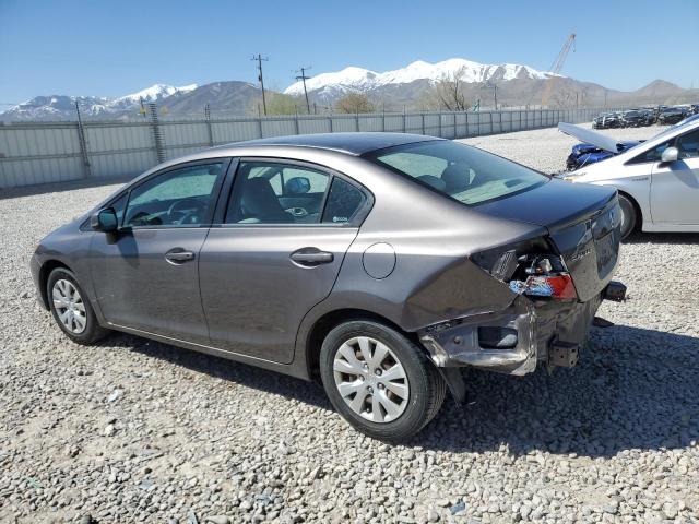 Photo 2 from auction – 2012 HONDA CIVIC LX with VIN 19XFB2F56CE070813