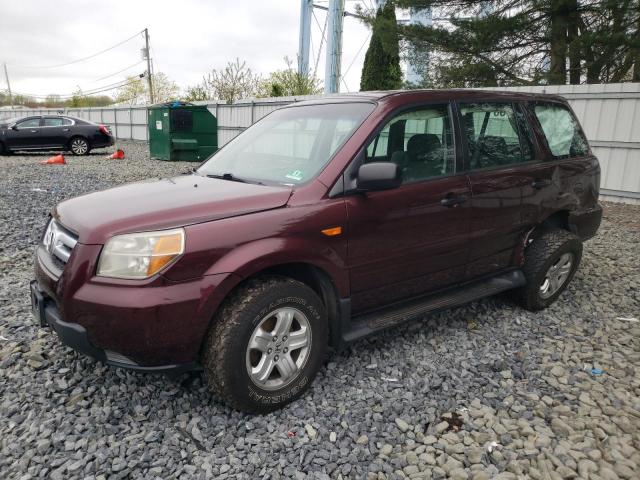 HONDA PILOT 2007 with VIN 2HKYF18197H512907 - Photo from auction