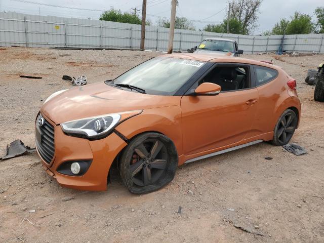 HYUNDAI VELOSTER T 2015 with VIN KMHTC6AE1FU249342 - Photo from auction