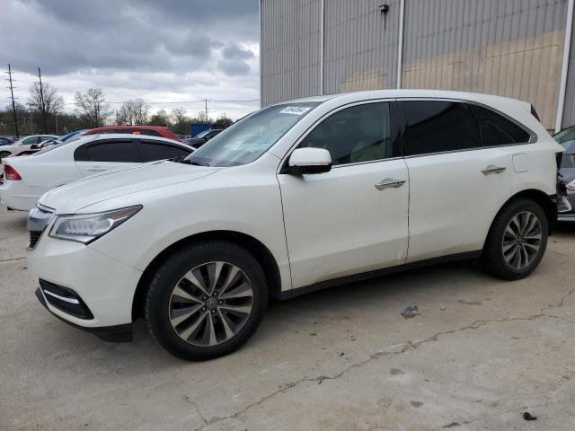 ACURA MDX TECHNO 2016 with VIN 5FRYD4H43GB035325 - Photo from auction