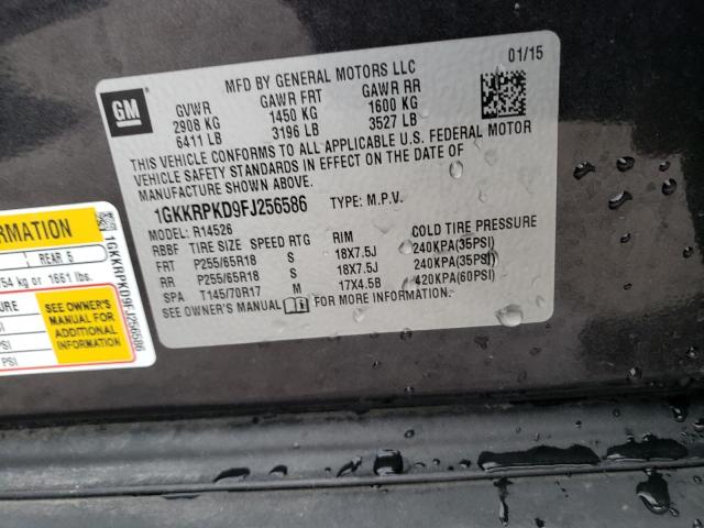 Photo 14 from auction – 2015 GMC ACADIA SLE with VIN 1GKKRPKD9FJ256586