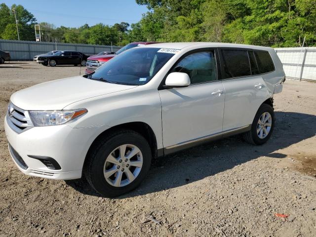 TOYOTA HIGHLANDER 2012 with VIN 5TDZA3EH1CS018786 - Photo from auction