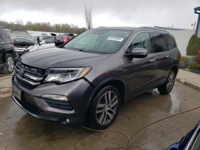 Photo 1 from auction – 2017 HONDA PILOT TOUR with VIN 5FNYF6H99HB040579