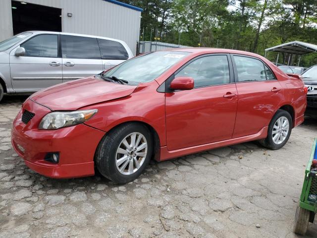 TOYOTA COROLLA BA 2009 with VIN 2T1BU40E39C173465 - Photo from auction