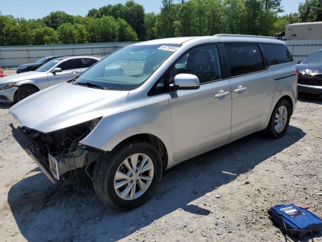 KIA SEDONA LX 2017 with VIN KNDMB5C19H6249595 - Photo from auction