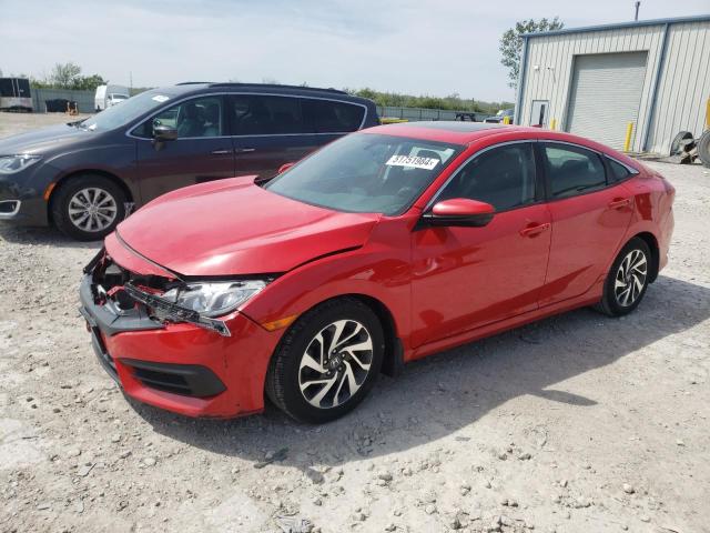 HONDA CIVIC EX 2017 with VIN 2HGFC2F79HH518683 - Photo from auction
