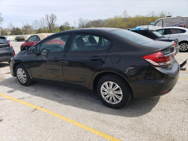 Photo 2 from auction – 2013 HONDA CIVIC LX with VIN 19XFB2F57DE063256