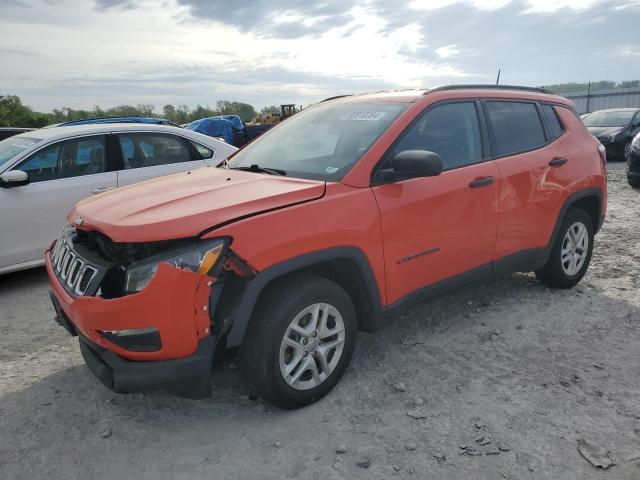 JEEP COMPASS SP 2018 with VIN 3C4NJCAB1JT408421 - Photo from auction