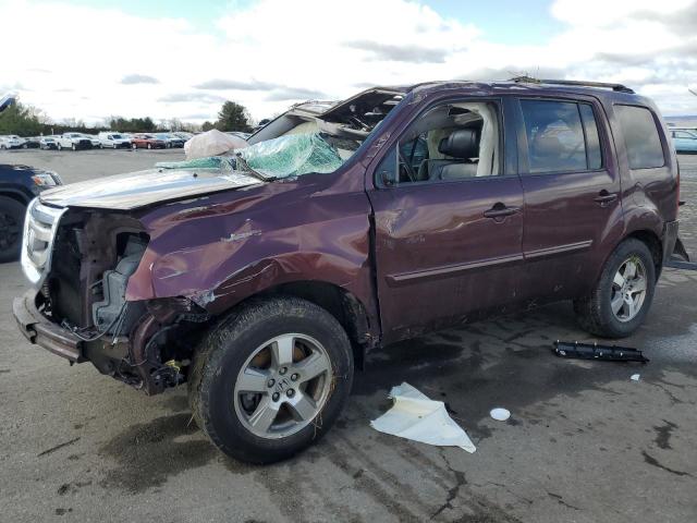HONDA PILOT EXL 2011 with VIN 5FNYF3H51BB026453 - Photo from auction