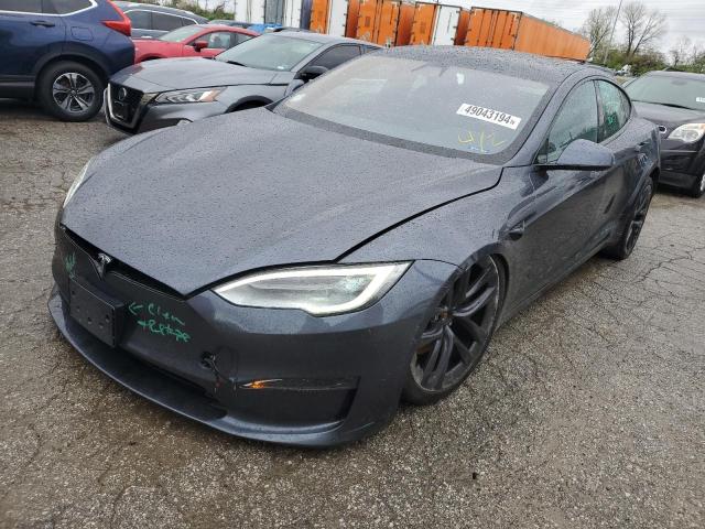 TESLA MODEL S 2021 with VIN 5YJSA1E5XMF438208 - Photo from auction