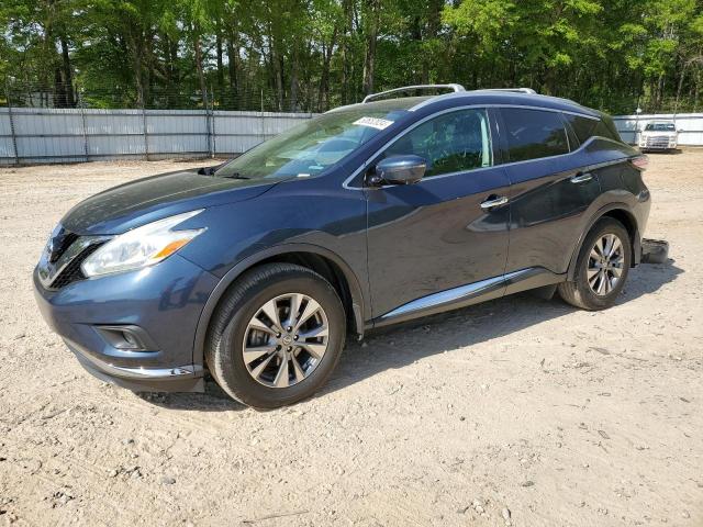 NISSAN MURANO S 2016 with VIN 5N1AZ2MG1GN117463 - Photo from auction