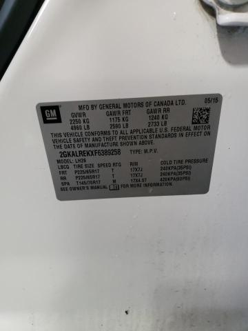 Photo 14 from auction – 2015 GMC TERRAIN SL with VIN 2GKALREKXF6389258