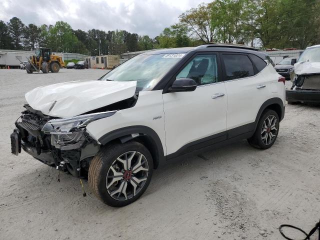KIA SELTOS SX 2022 with VIN KNDETCA20N7240436 - Photo from auction