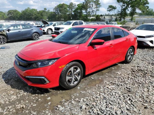 Photo 1 from auction – 2020 HONDA CIVIC LX with VIN 2HGFC2F63LH501409