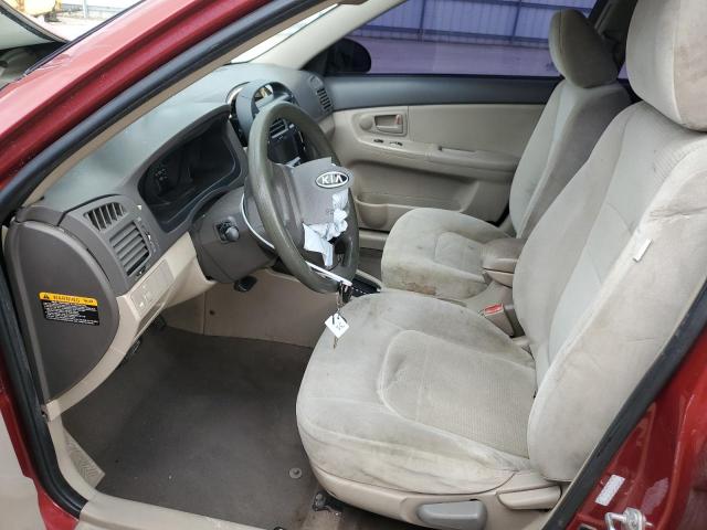 Photo 7 from auction – 2008 KIA SPECTRA EX with VIN KNAFE121185524888