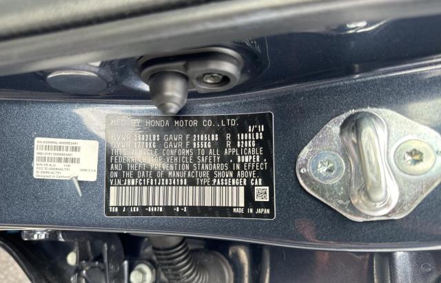 Photo 10 from auction – 2018 HONDA CIVIC EX with VIN JHMFC1F81JX034198