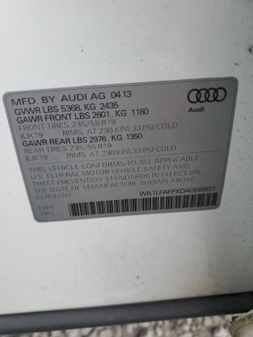 Photo 14 from auction – 2013 AUDI Q5 PREMIUM with VIN WA1LFAFPXDA088801