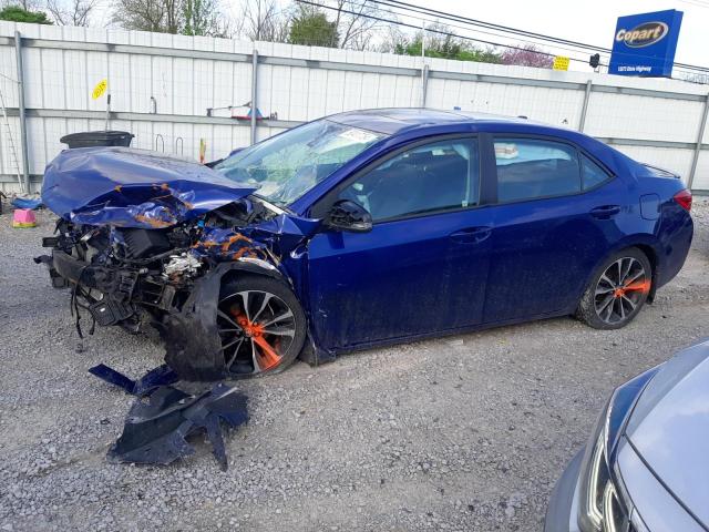 TOYOTA COROLLA L 2019 with VIN 2T1BURHE2KC199871 - Photo from auction