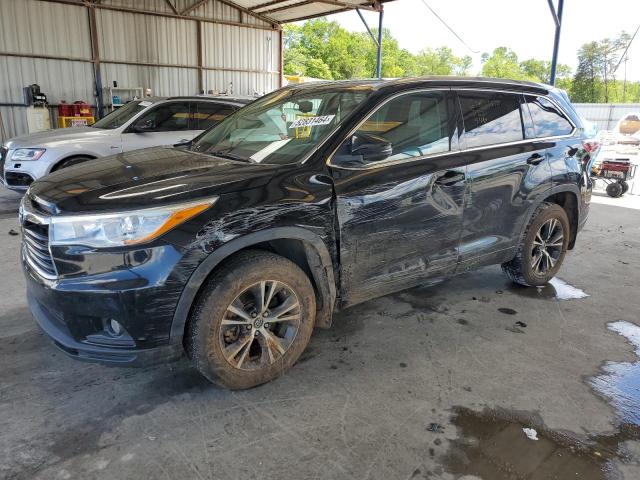 TOYOTA HIGHLANDER 2016 with VIN 5TDJKRFH4GS311101 - Photo from auction