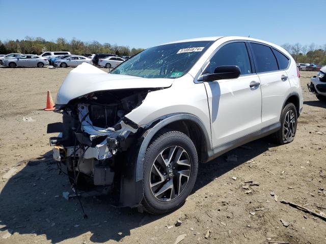Photo 1 from auction – 2016 HONDA CR-V SE with VIN 5J6RM4H48GL012944