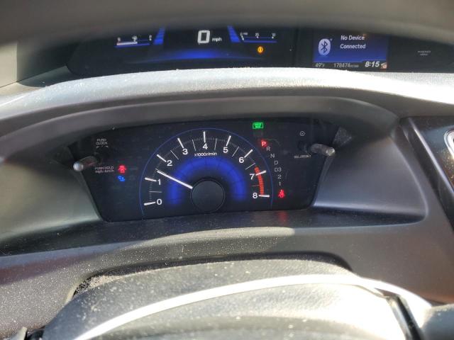 Photo 9 from auction – 2013 HONDA CIVIC LX with VIN 19XFB2F52DE279421
