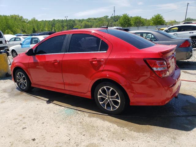 Photo 2 from auction – 2019 CHEVROLET SONIC LT with VIN 1G1JD5SB6K4150235