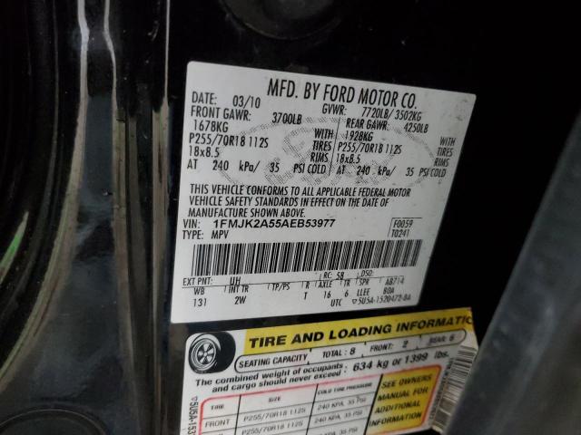 Photo 14 from auction – 2010 FORD EXPEDITION with VIN 1FMJK2A55AEB53977
