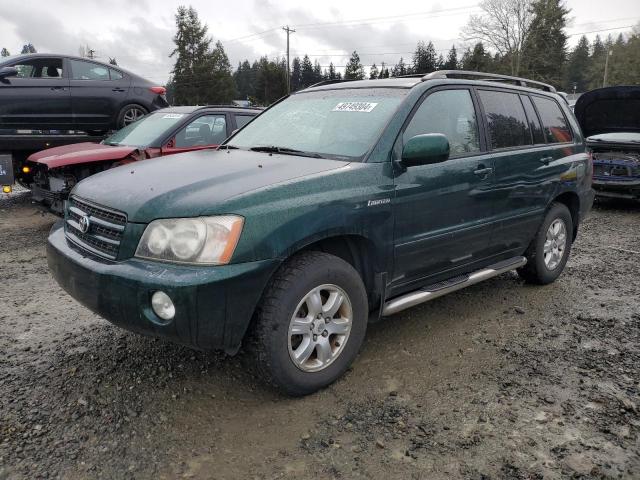TOYOTA HIGHLANDER 2001 con VIN JTEHF21AX10030057 - Foto de la subasta