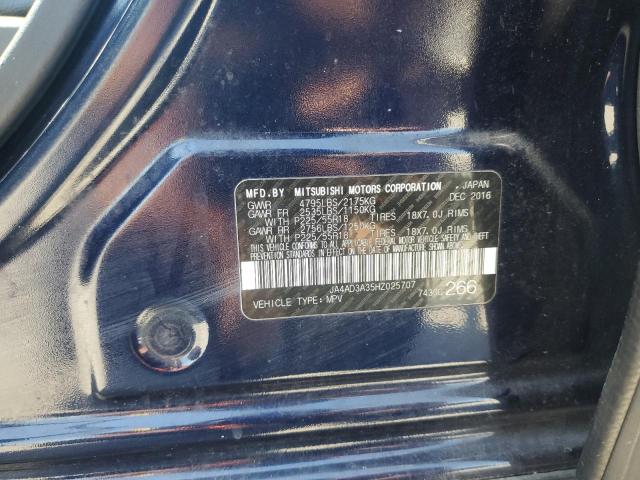 Photo 14 from auction – 2017 MITSUBISHI OUTLANDER with VIN JA4AD3A35HZ025707