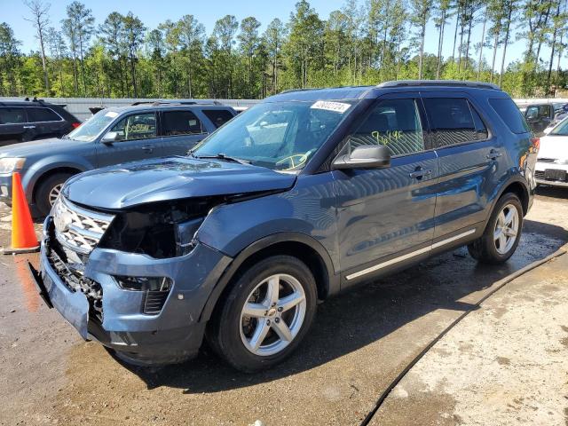 FORD EXPLORER X 2018 with VIN 1FM5K7D89JGB74405 - Photo from auction