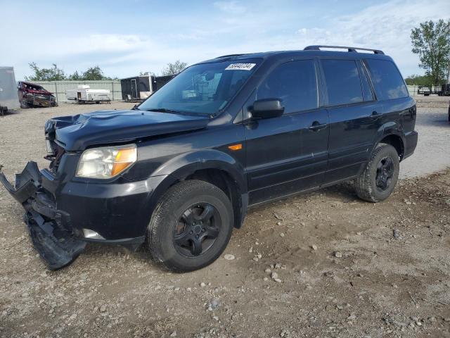 HONDA PILOT EX 2006 with VIN 5FNYF18616B014659 - Photo from auction