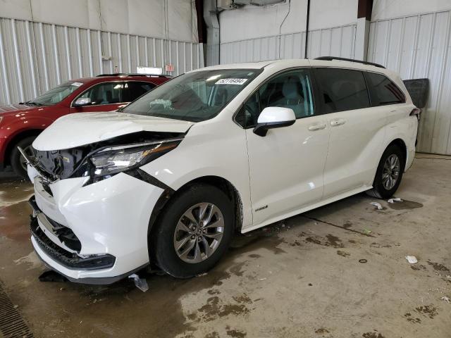 Photo 1 from auction – 2021 TOYOTA SIENNA LE with VIN 5TDBRKEC3MS009985
