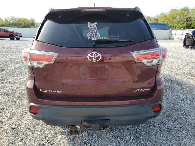 Photo 6 from auction – 2015 TOYOTA HIGHLANDER with VIN 5TDJKRFH6FS133206