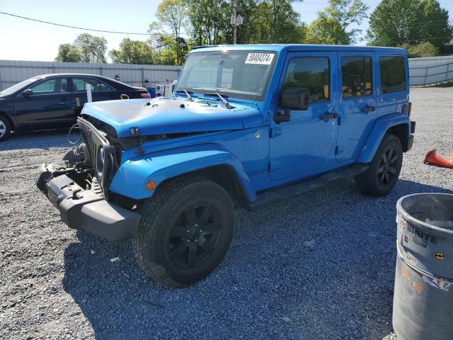 JEEP WRANGLER U 2014 with VIN 1C4BJWEG1EL278054 - Photo from auction