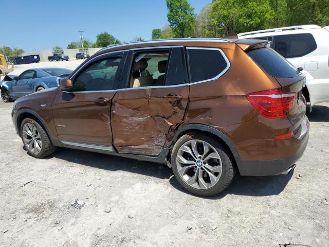 Photo 2 from auction – 2017 BMW X3 XDRIVE2 with VIN 5UXWX9C52H0D98732