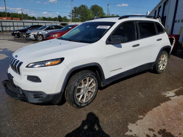 Photo 1 from auction – 2016 JEEP CHEROKEE S with VIN 1C4PJLAB9GW160320
