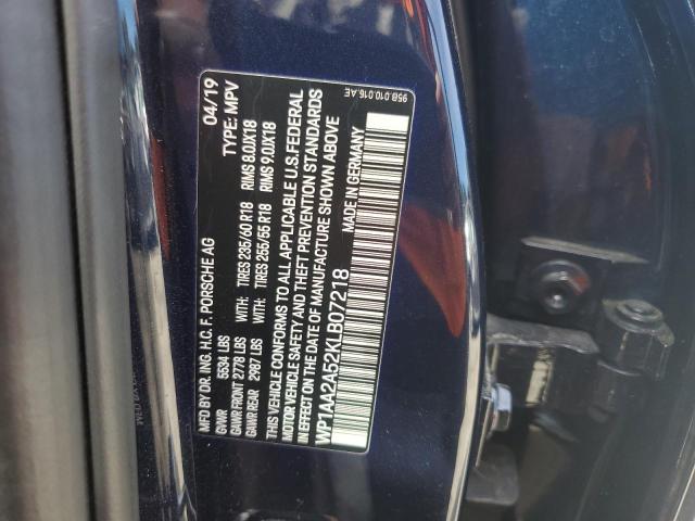 Photo 14 from auction – 2019 PORSCHE MACAN with VIN WP1AA2A52KLB07218
