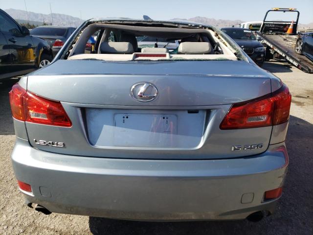 Photo 6 from auction – 2007 LEXUS IS 250 with VIN JTHBK262472030039