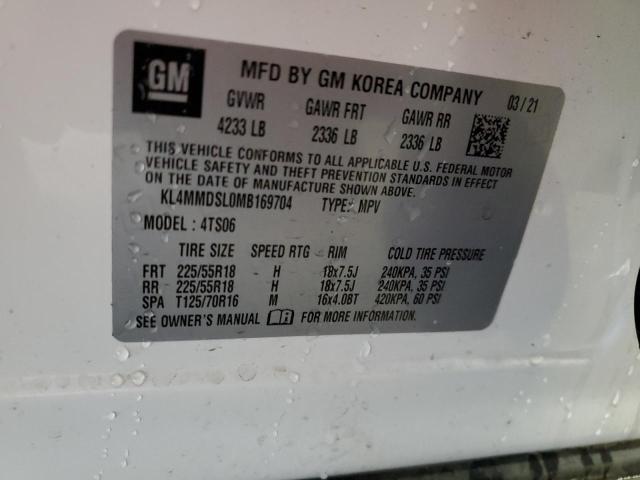 Photo 14 from auction – 2021 BUICK ENCORE GX with VIN KL4MMDSL0MB169704