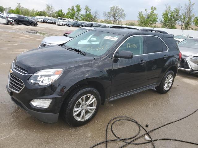 CHEVROLET EQUINOX LT 2017 with VIN 2GNALCEK6H1579588 - Photo from auction