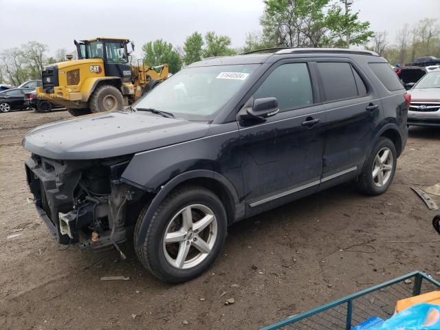 FORD EXPLORER X 2016 with VIN 1FM5K8D85GGB20095 - Photo from auction